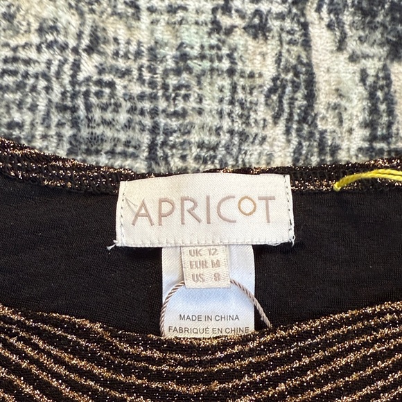 Apricot UK Beautiful Metallic Dolman Sleeve Top - Picture 5 of 16